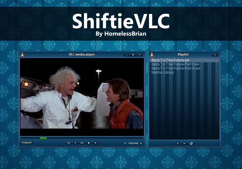 Скин ShiftieVLC by Homelessbrian